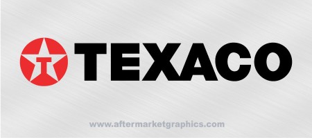 Texaco Decals - Pair (2 pieces)